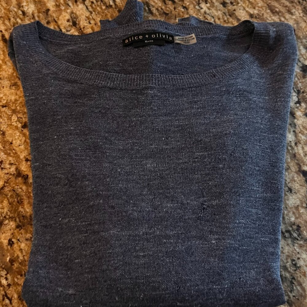 Steel Blue sweater